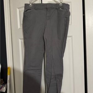 Old Navy Gray Ankle Pants